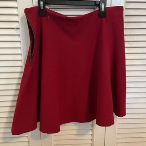Red Flare Old Navy Skirt